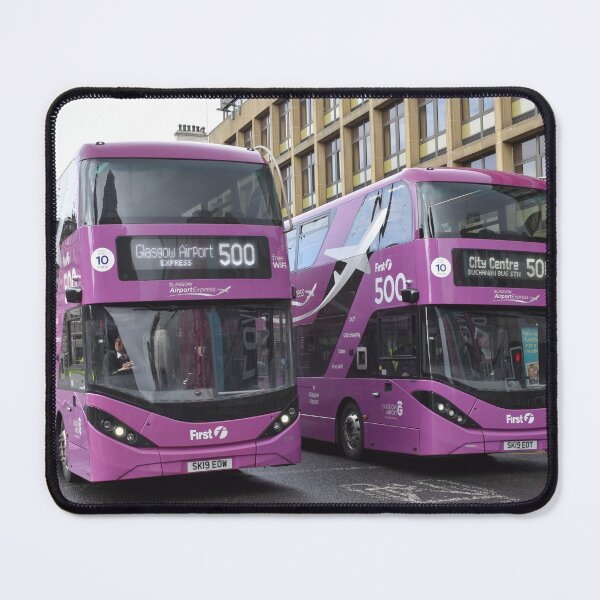 Item preview, First Glasgow Airport Express Route 500 double designed and sold by PortPrints.