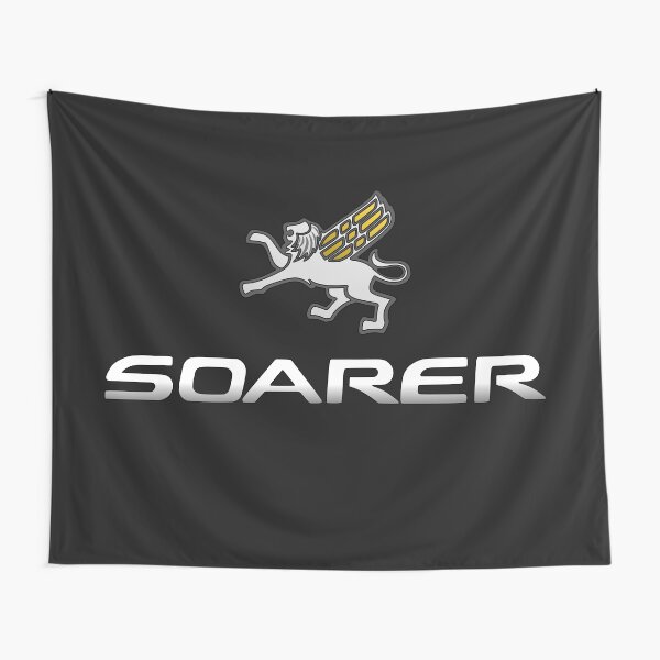 Item preview, Soarer Winged Lion Flag Tapestry Yellow designed and sold by EarlyBirdz.