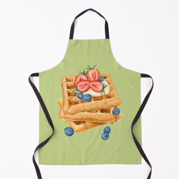 Item preview, Waffle with strawberry and blueberry designed and sold by MMATTDA.