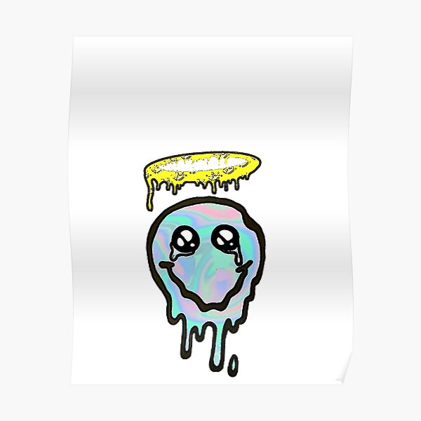 tears-of-happiness-cute-dot-crying-with-tears-poster-by-simple