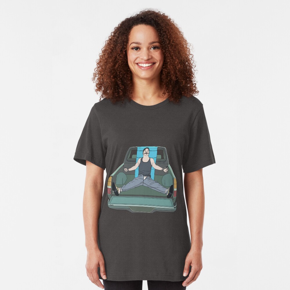 Bound in Truck Bed Slim Fit T-Shirt