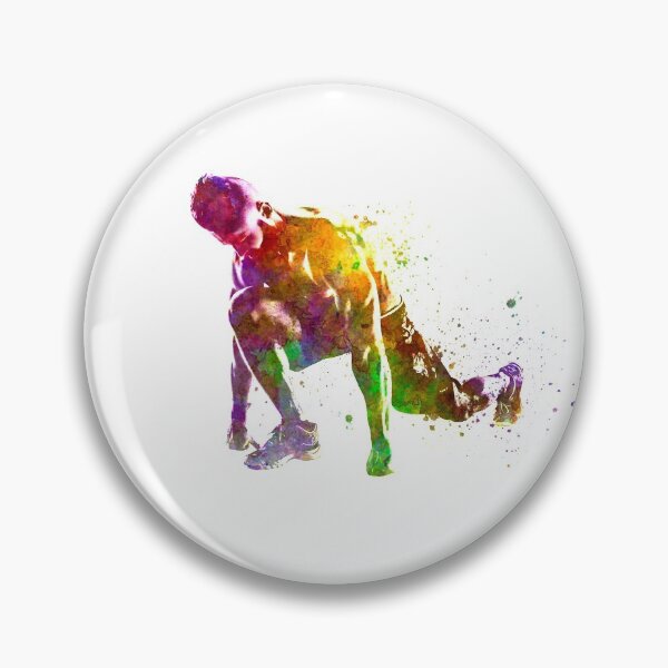 Item preview,  Fitness exercise in watercolor designed and sold by paulrommer.