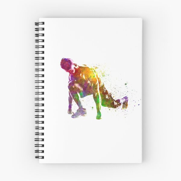 Item preview,  Fitness exercise in watercolor designed and sold by paulrommer.
