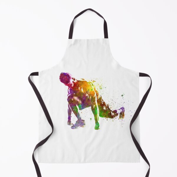 Item preview, Fitness exercise in watercolor designed and sold by paulrommer.