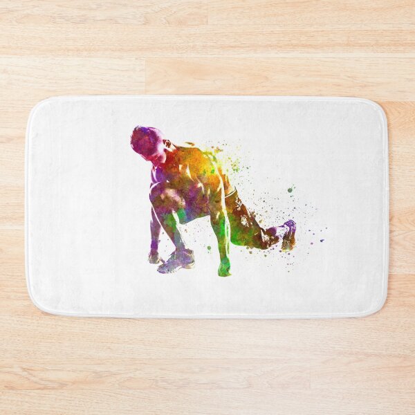 Item preview,  Fitness exercise in watercolor designed and sold by paulrommer.