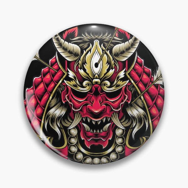 Item preview, Demon Samurai designed and sold by Silver Studio.