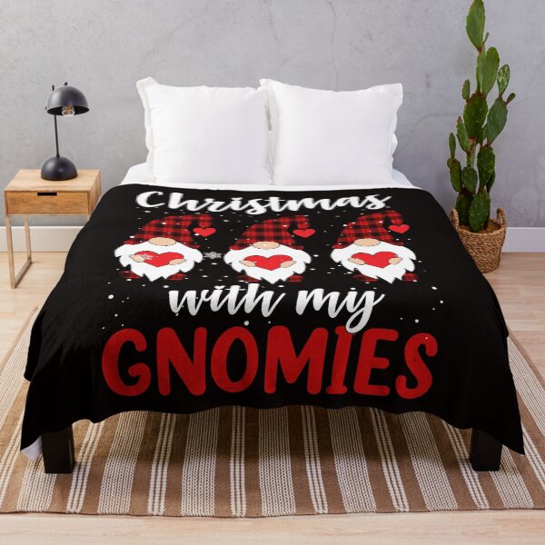 Item preview, Navidad con mis Gnomies designed and sold by nobrandprints.