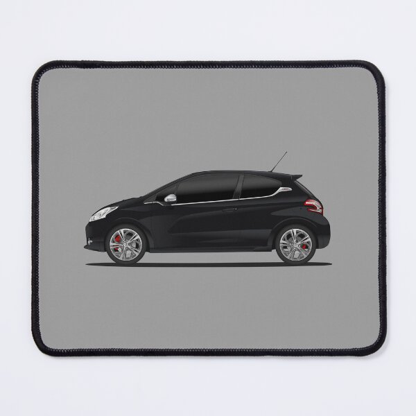Item preview, 208 GTI Side On Black designed and sold by EarlyBirdz.