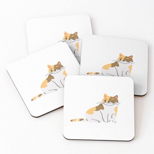 Item preview, Cute glimpse cat designed and sold by Puchi Evans.
