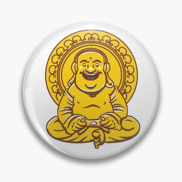 Item preview, Buddha is a Gamer designed and sold by MizzKarizmah.