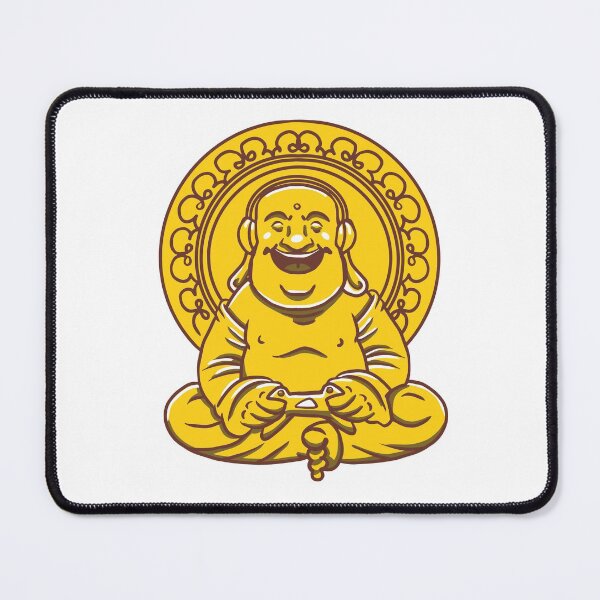 Item preview, Buddha is a Gamer designed and sold by MizzKarizmah.