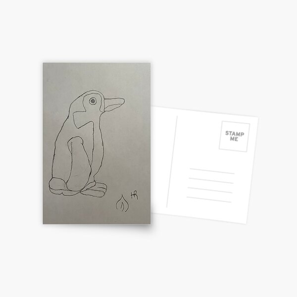 Penguin Postcard