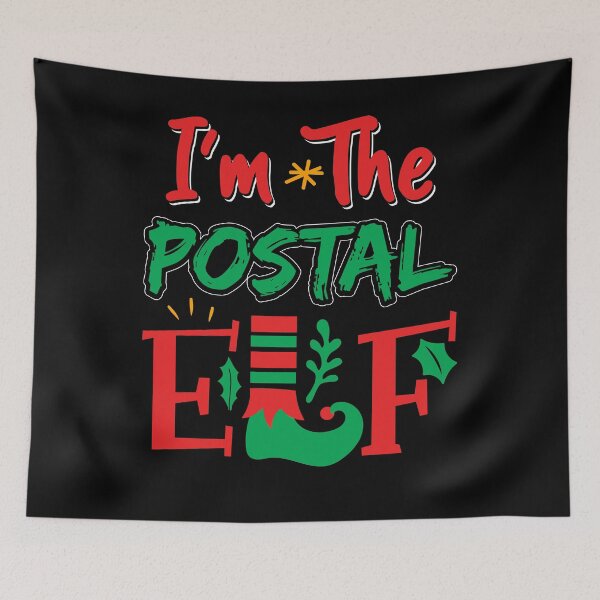 Item preview, I'm The Postal Elf Matching Family Group Christmas Pajama designed and sold by Zeevla.