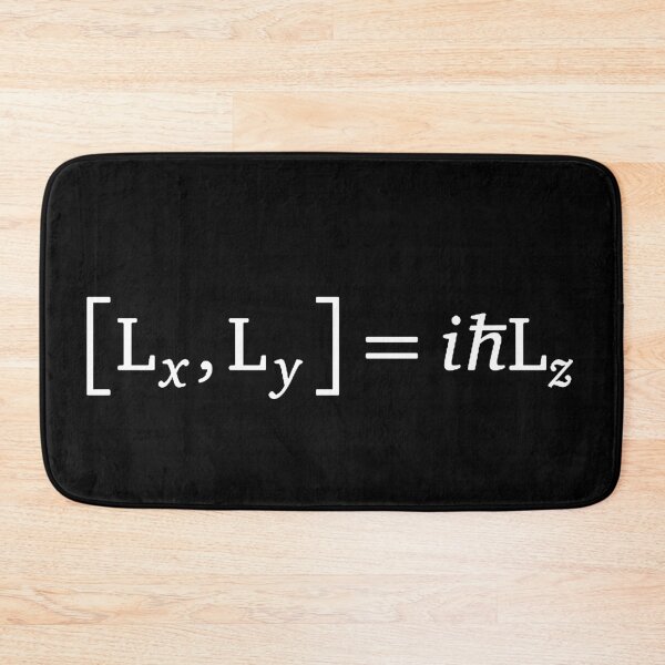 Item preview, Angular momentum operator commutator dark version designed and sold by NoetherSym.
