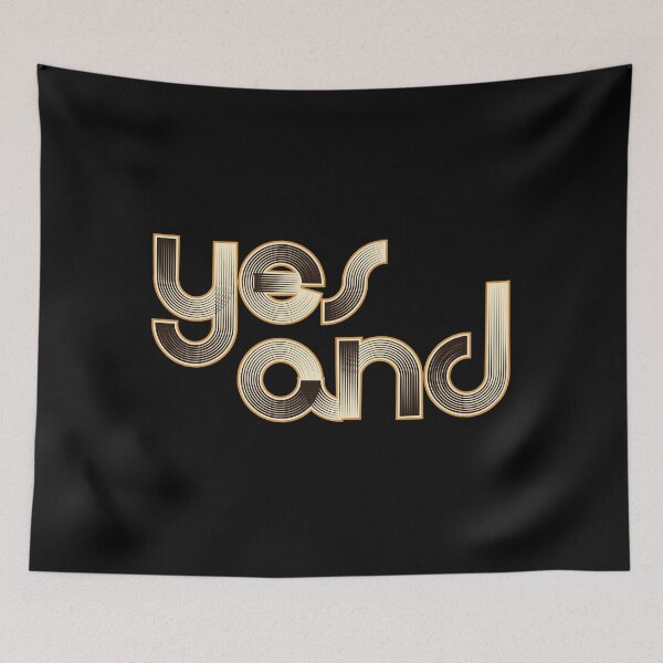 Item preview, Yes And designed and sold by evaneggers.
