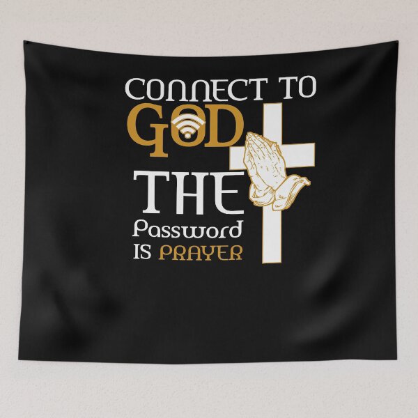Item preview, Gift Connect To God The Password Is Prayer designed and sold by SarahMohanad.