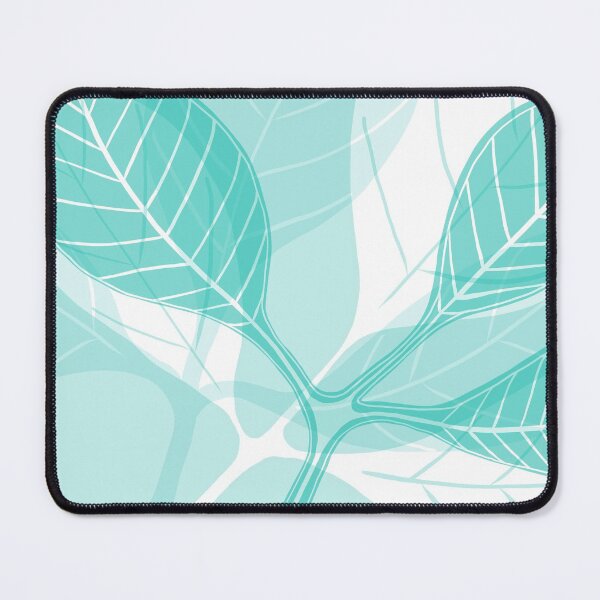 Item preview, "Leaves" | Turquoise Foliage designed and sold by LiseHoltArt.