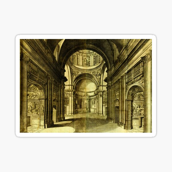 Templa Diversa 1541-1632 Sticker