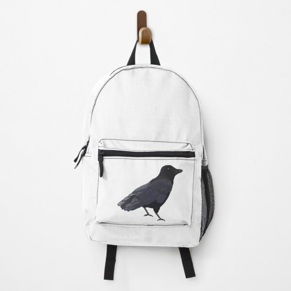 Item preview, Crow on white designed and sold by Encie-Designs.