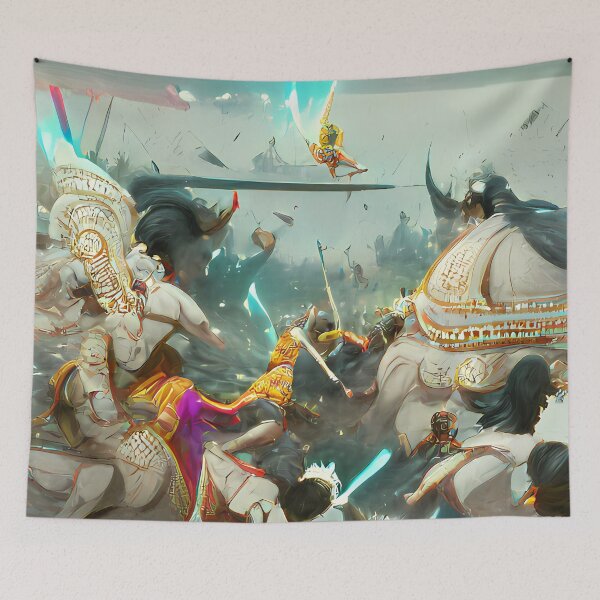 Item preview, Field of Righteousness | Mahabharata | Artworks | Fantasy | Prints designed and sold by secludedartwork.