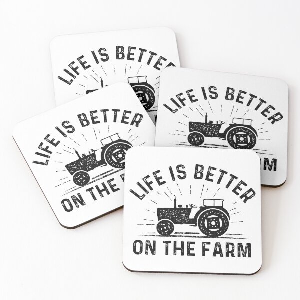 Item preview, Life Is Better On The Farm designed and sold by cherrific.