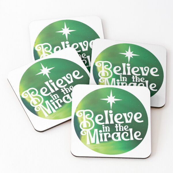 Item preview, Believe in the miracle designed and sold by mintandbeer.