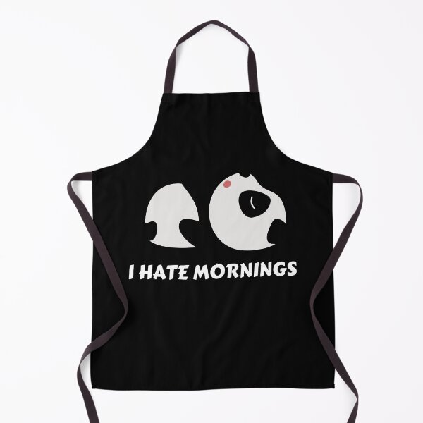 Item preview, I Hate Mornings Panda funny Tired Panda designed and sold by wi trendshop.