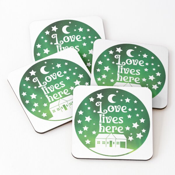 Item preview, Love lives here designed and sold by mintandbeer.
