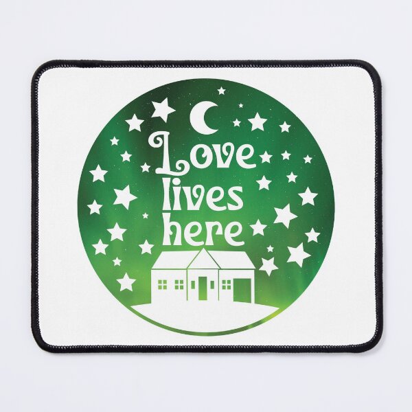 Item preview, Love lives here designed and sold by mintandbeer.