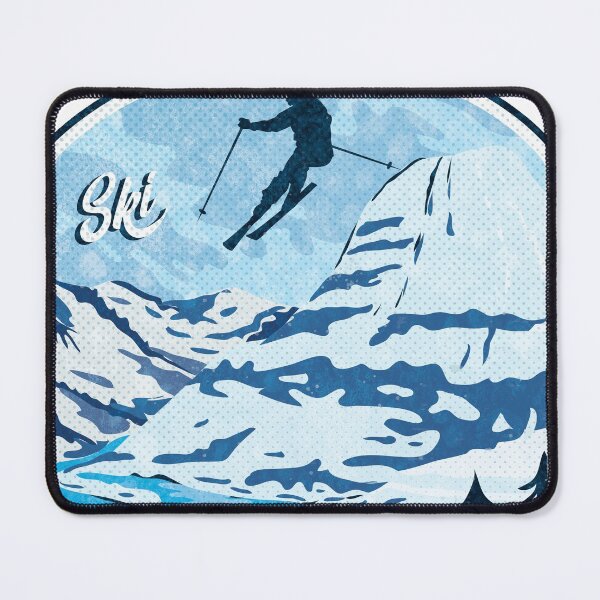 Item preview, Ski Glacier National Park Montana designed and sold by JordanHolmes.