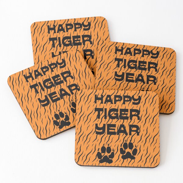 Item preview, Happy Tiger Year Tiger Stripes designed and sold by trendingatees.