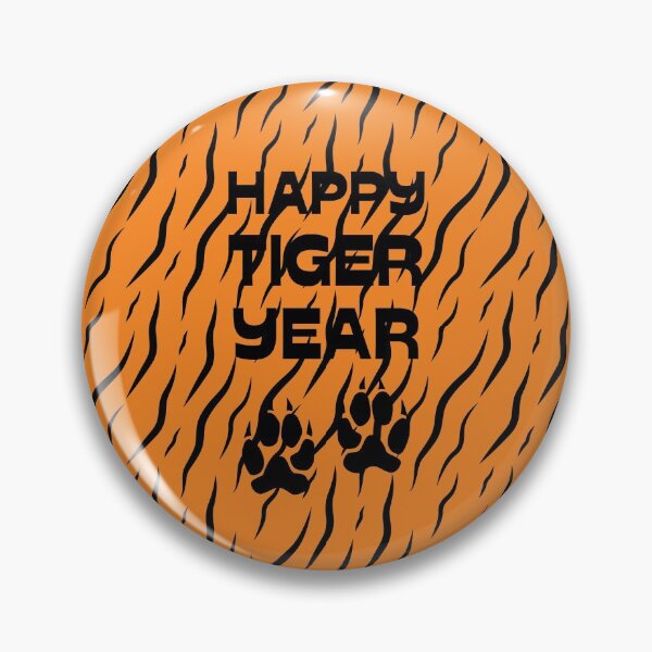 Item preview, Happy Tiger Year Tiger Stripes designed and sold by trendingatees.