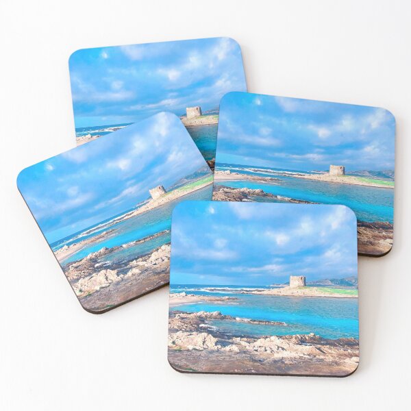 Item preview, Beach, Coastal Art, Blue Water, Sea, Ocean, Italy designed and sold by Sofia-Draws.