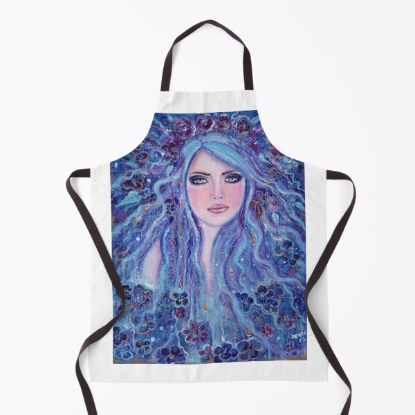 Item preview, Violet fantasy art portrait by Renee Lavoie designed and sold by Renee Lavoie.