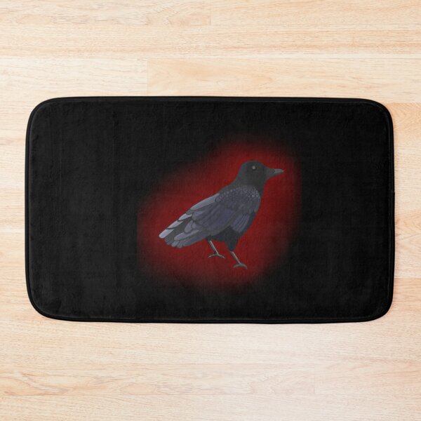 Item preview, Crow on red and black designed and sold by Encie-Designs.