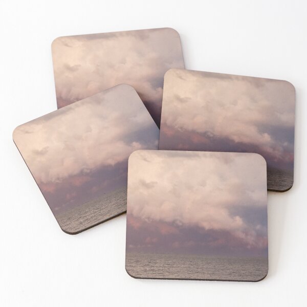 Item preview, Colorful stormy sky over the ocean designed and sold by Anastasia Kaneva.