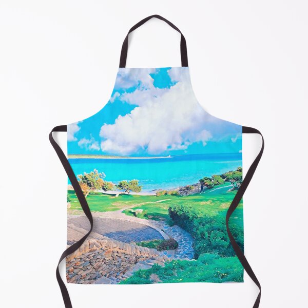 Artikelvorschau, Italien, Küste, Strandkunst, Blaues Wasser, Meer, Ozean entworfen und verkauft von Sofia-Draws.