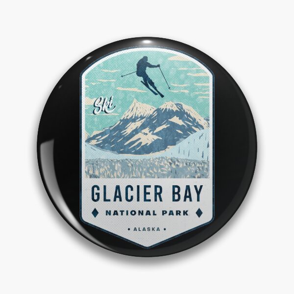 Item preview, Ski Glacier Bay National Park Alaska designed and sold by JordanHolmes.