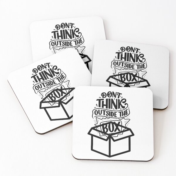 Item preview, Don't think outside the box designed and sold by D/Art ⭐⭐⭐⭐⭐.