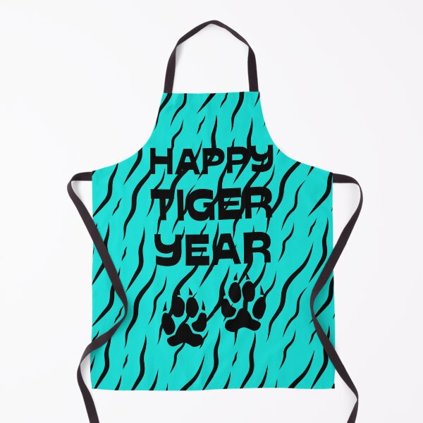 Item preview, Happy Tiger Year Blue Tiger Skin designed and sold by trendingatees.