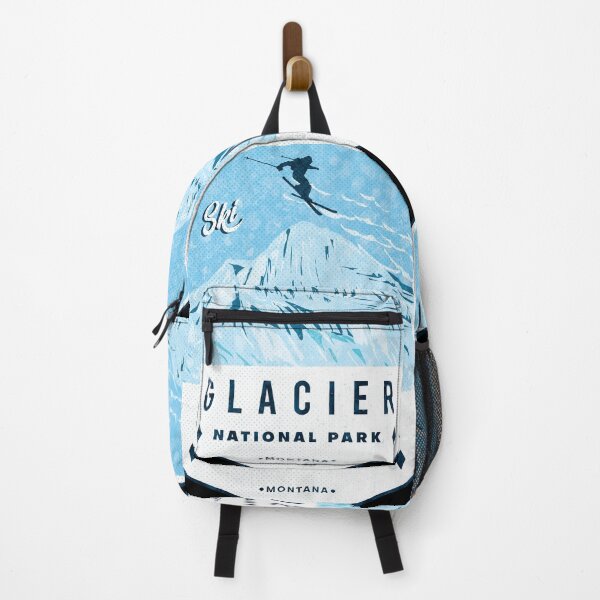 Item preview, Ski Glacier National Park Montana designed and sold by JordanHolmes.