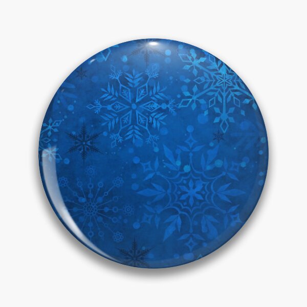 Item preview, Blue Snowflake Splash Pattern designed and sold by DoggoTankDesign.