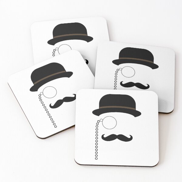 Item preview, Mustache, monocle, hat designed and sold by kamorim.