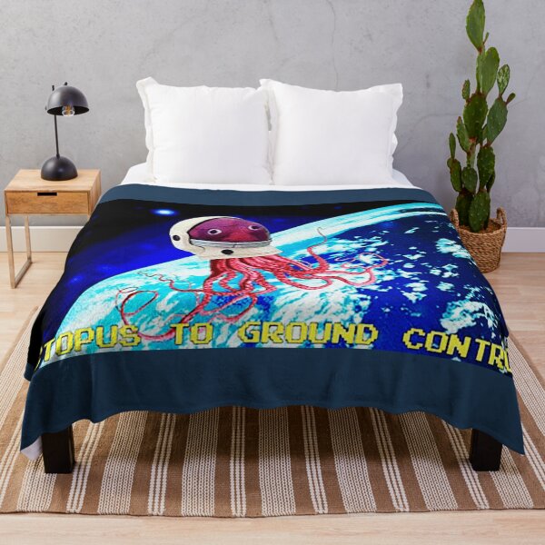Item preview, Cute astronaut octopus - funny science fiction pop art designed and sold by Xdelacra.
