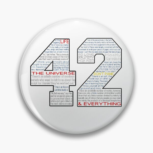 Item preview, 42 The Answer To Life The Universe And Everything designed and sold by urban-design.
