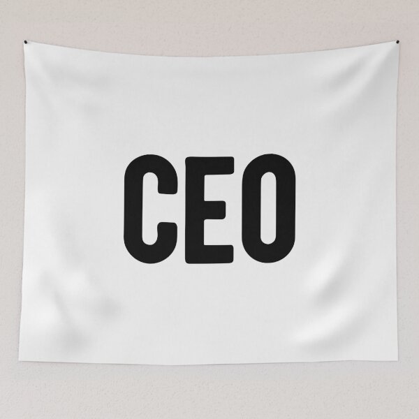 Item preview, CEO Boss Business entrepreneur favorite position ceo Gift Premium Apparel Funny Holiday Xmas designed and sold by DesignByHeartUK.