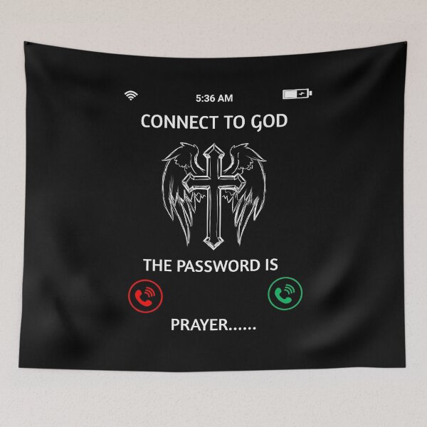 Item preview,  Gift Connect To God The Password Is Prayer designed and sold by SarahMohanad.