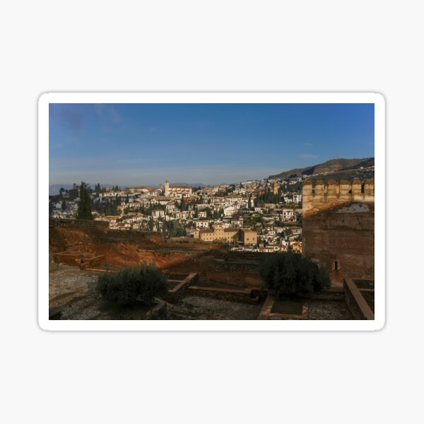 Item preview, The Albaicín and San Nicholas Church, Granada, Spain designed and sold by TerenceKerr.