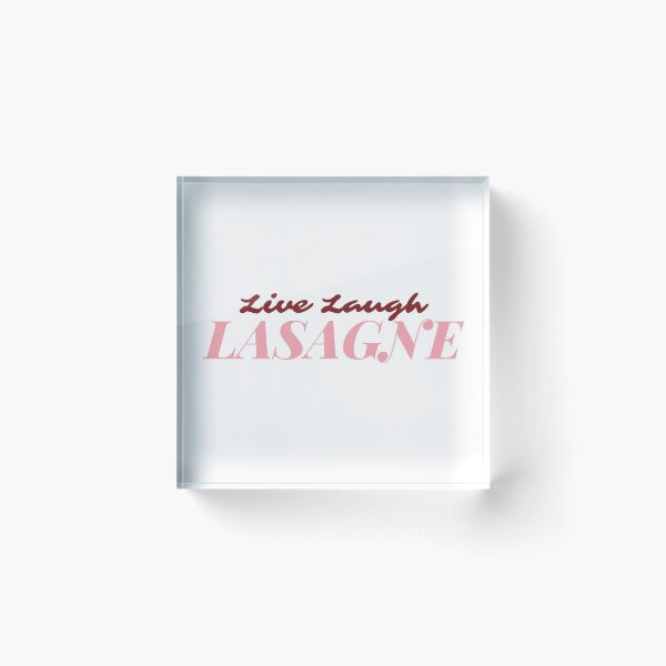 Item preview, Live Laugh Lasagne designed and sold by LiToDesignCo.