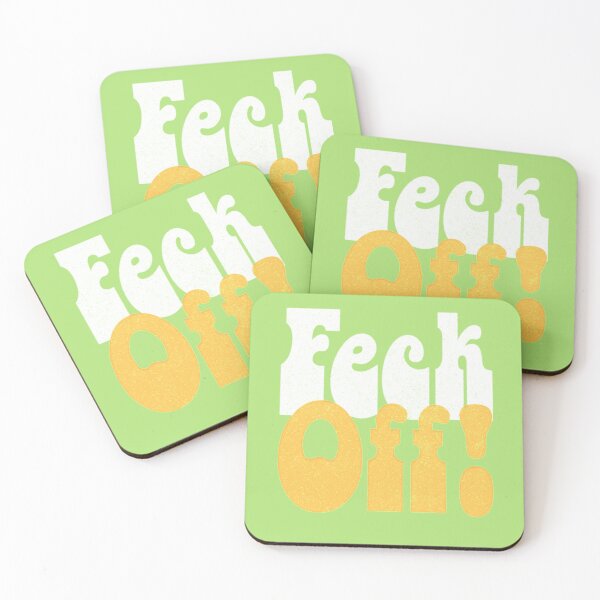 Item preview, Feck Off Retro Styled Irish Sayings Gift designed and sold by BouchardSonu.